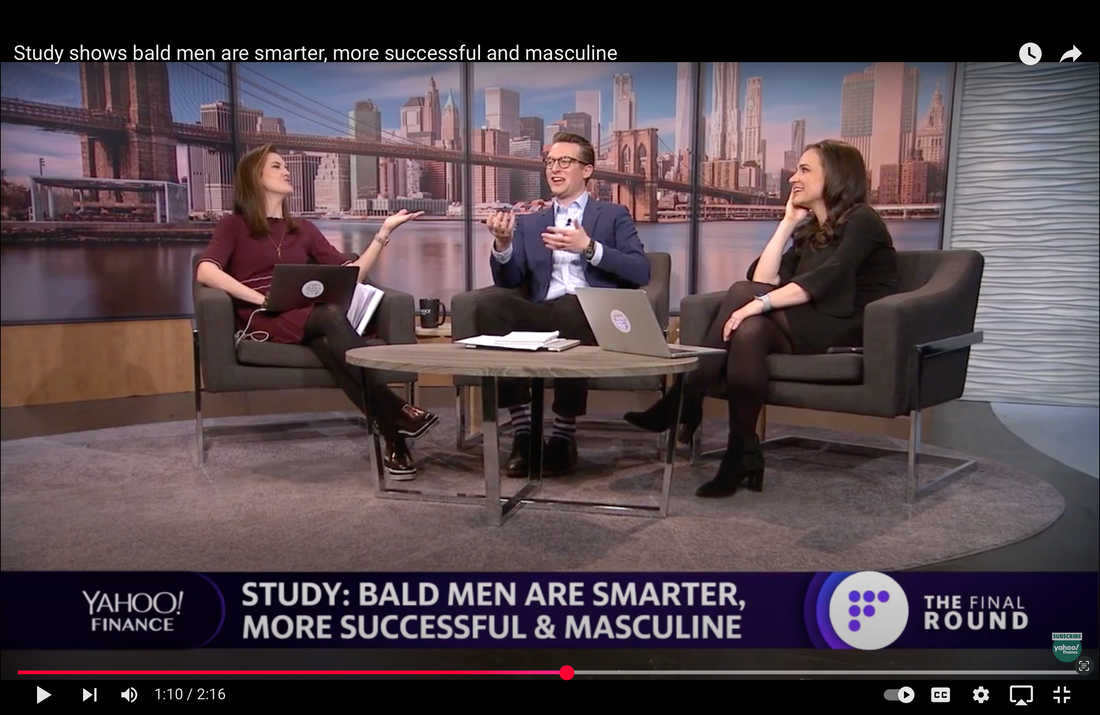 Did studies shows bald men are smarter, more successful and masculine